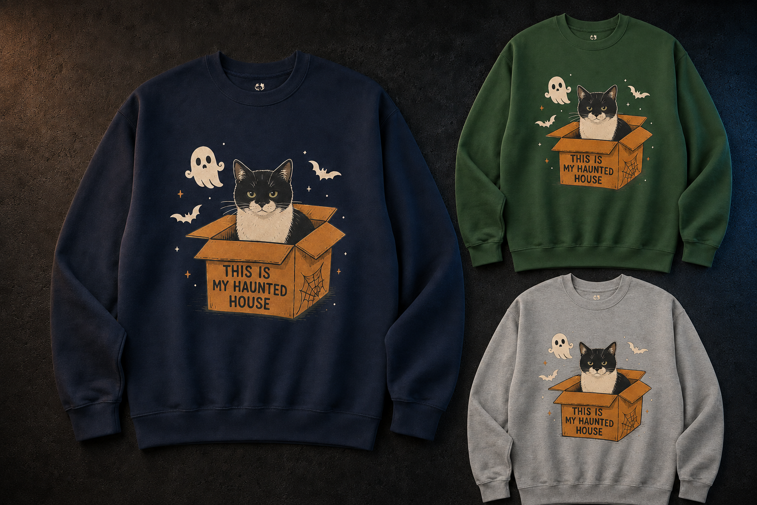 "Haunted House" Sudadera Unisex