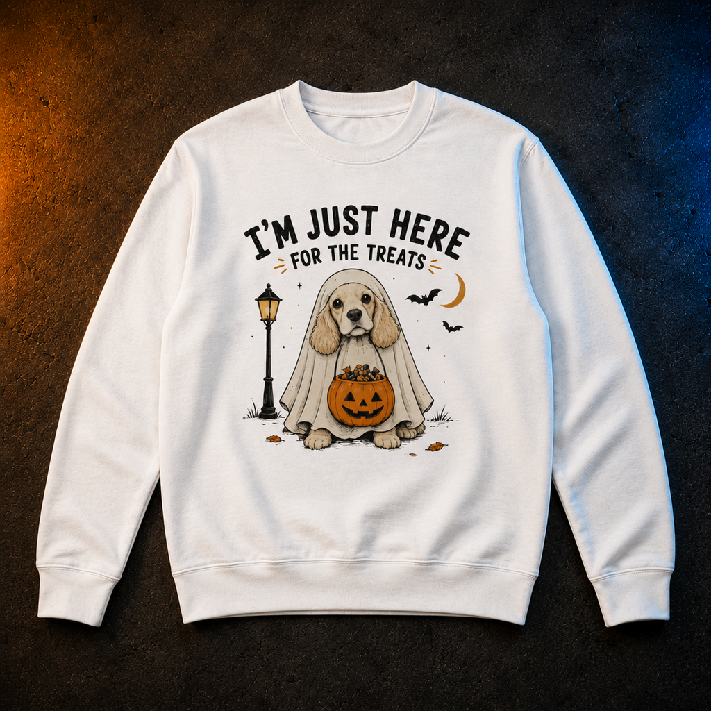 "Im Just Here" Sudadera Unisex
