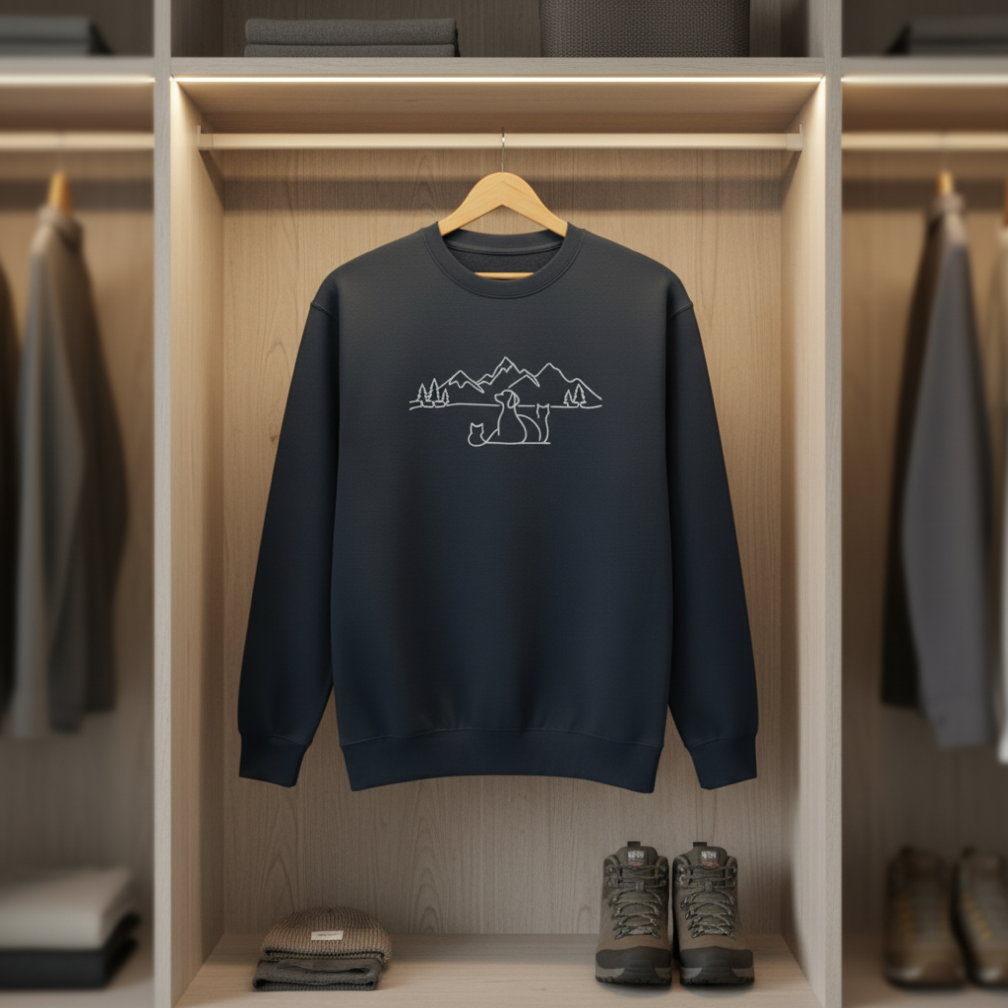 "Ensō" Sudadera Premium unisex - Streetwear Silhouette