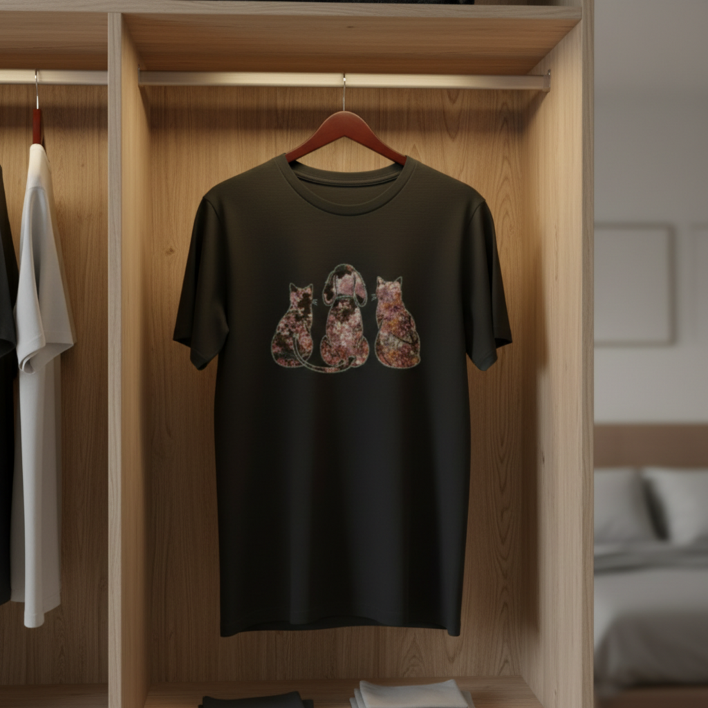 "Ikebana" Playera Premium para hombre - Tailored Silhouette