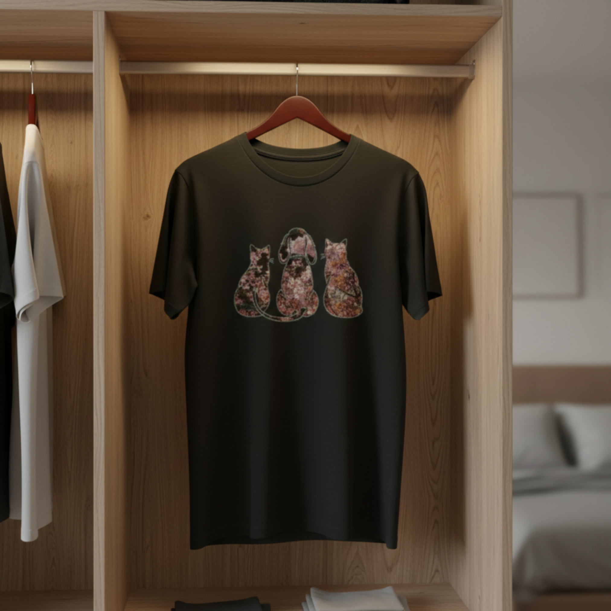 "Ikebana" Playera Premium para hombre - Tailored Silhouette