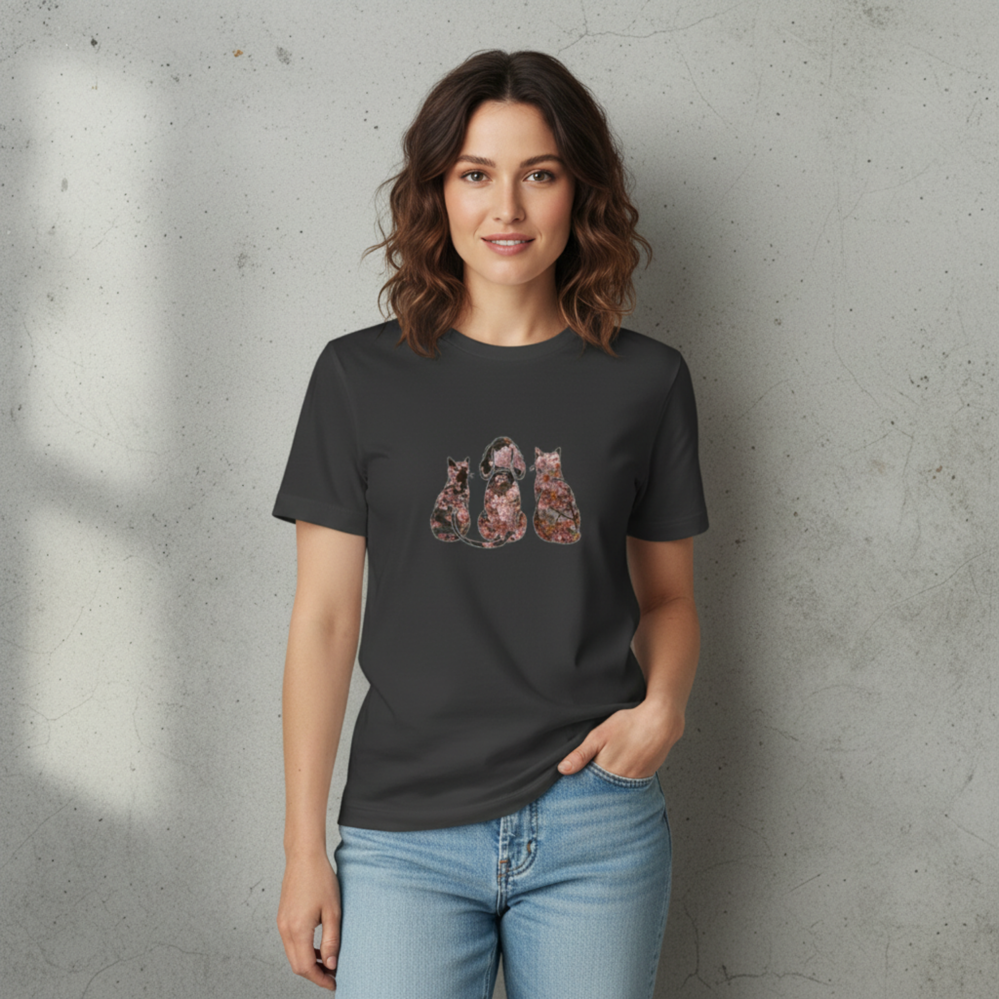 "Ikebana" Playera Premium para mujer - Tailored Silhouette