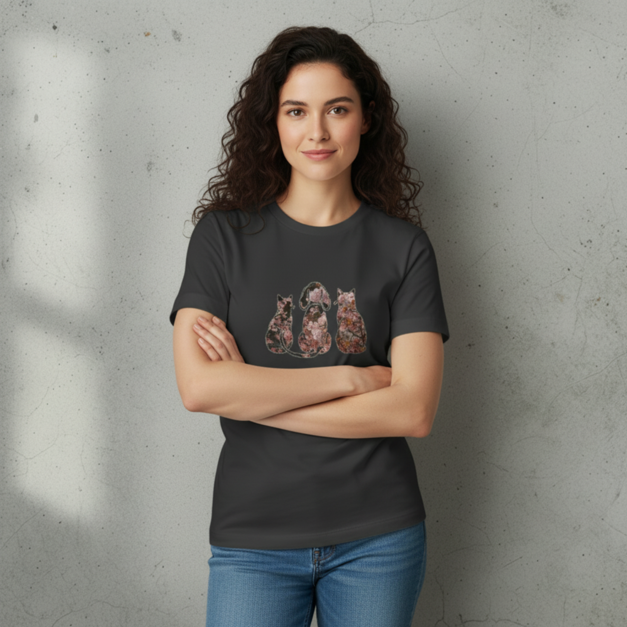 "Ikebana" Playera Premium para mujer - Tailored Silhouette