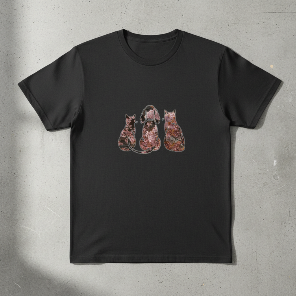 "Ikebana" Playera Premium para hombre - Tailored Silhouette