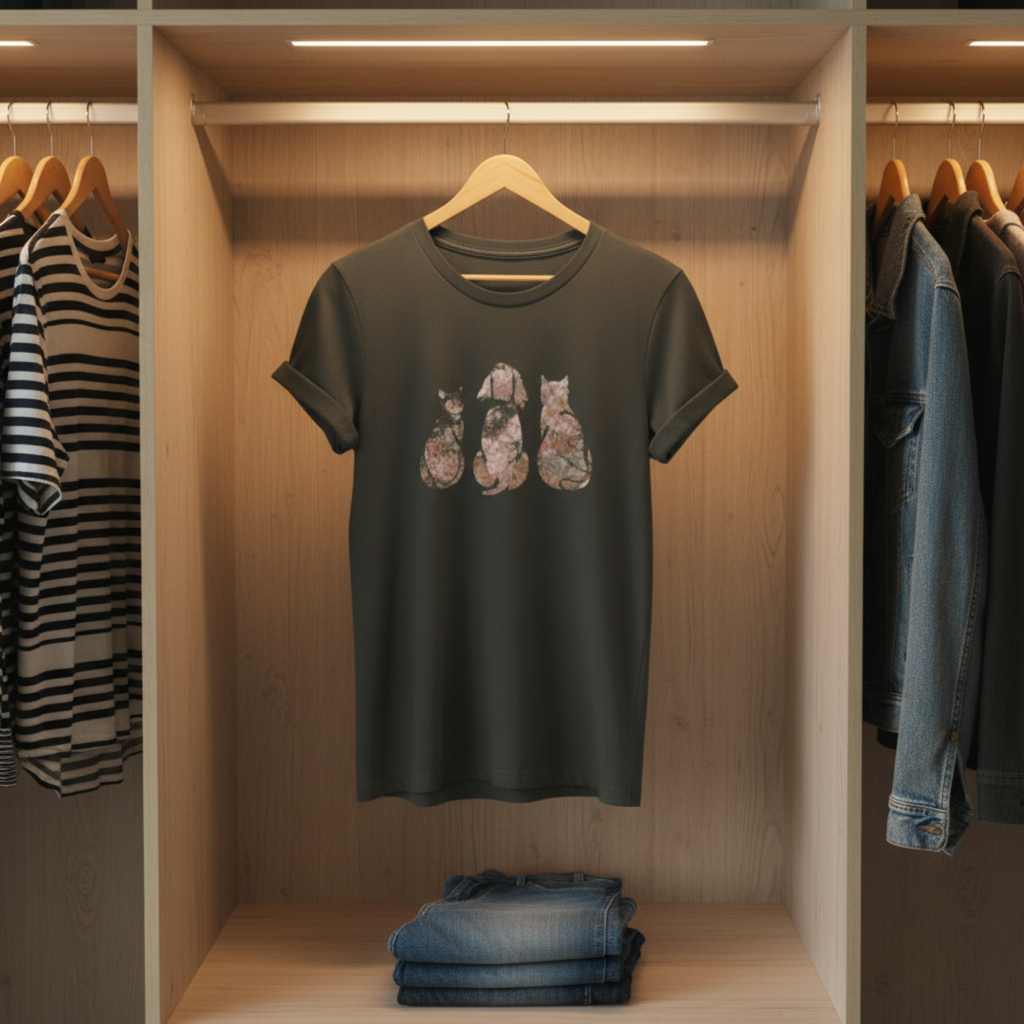 "Ikebana" Playera para mujer - Tailored Silhouette