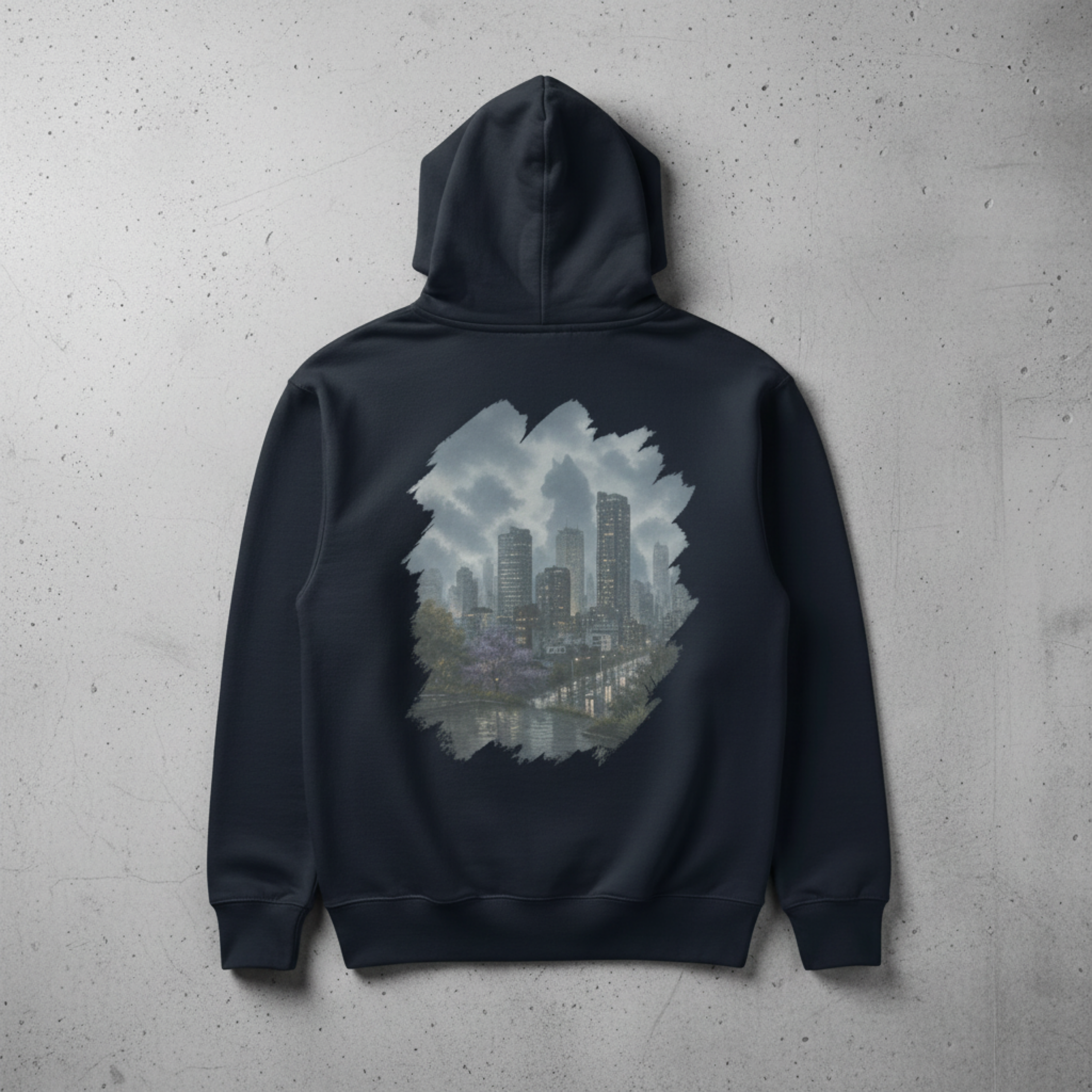 "Nebula City" - Premium Hoodie unisex - High-End Streetwear