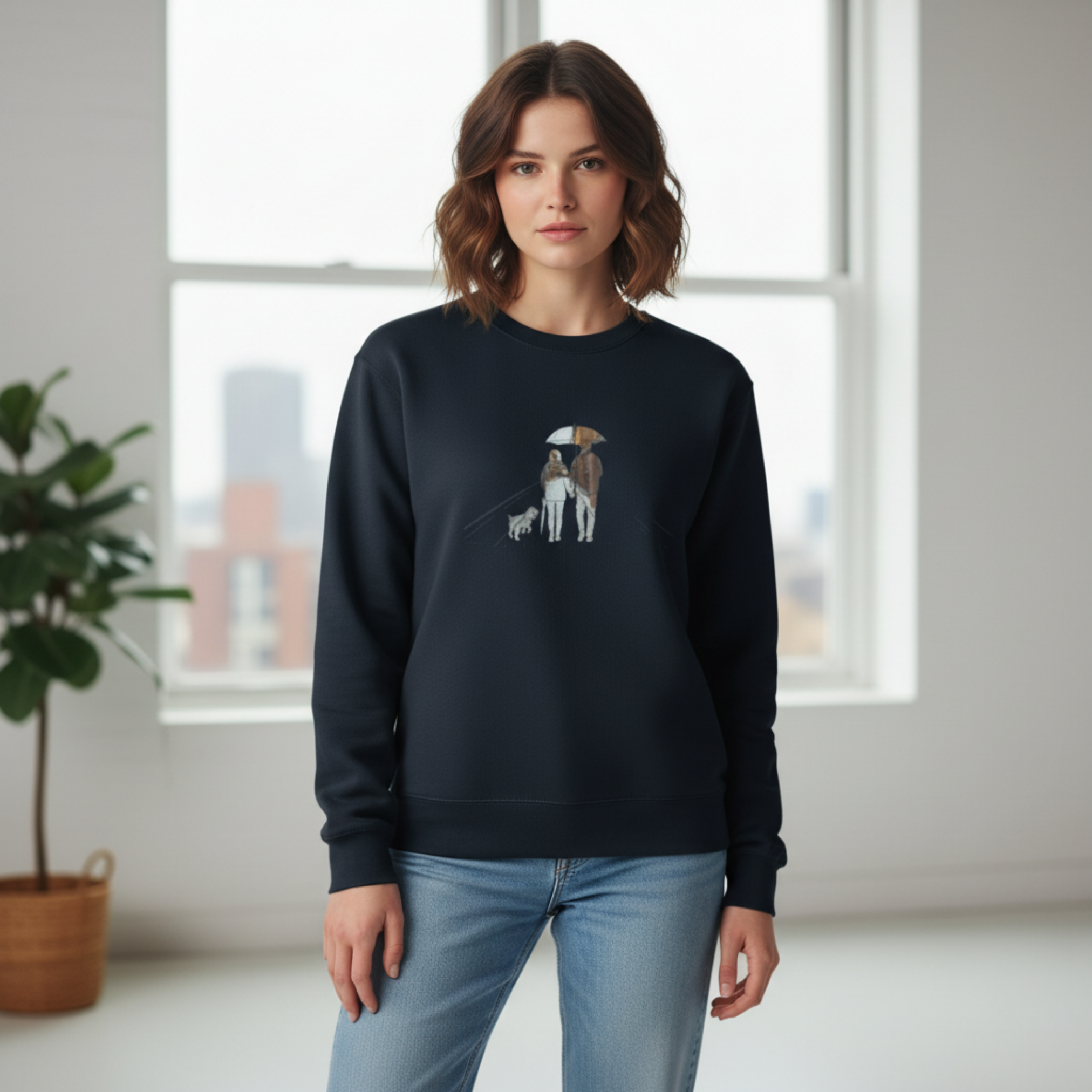 "Roji" Unisex Premium Sweatshirt - Streetwear Silhouette