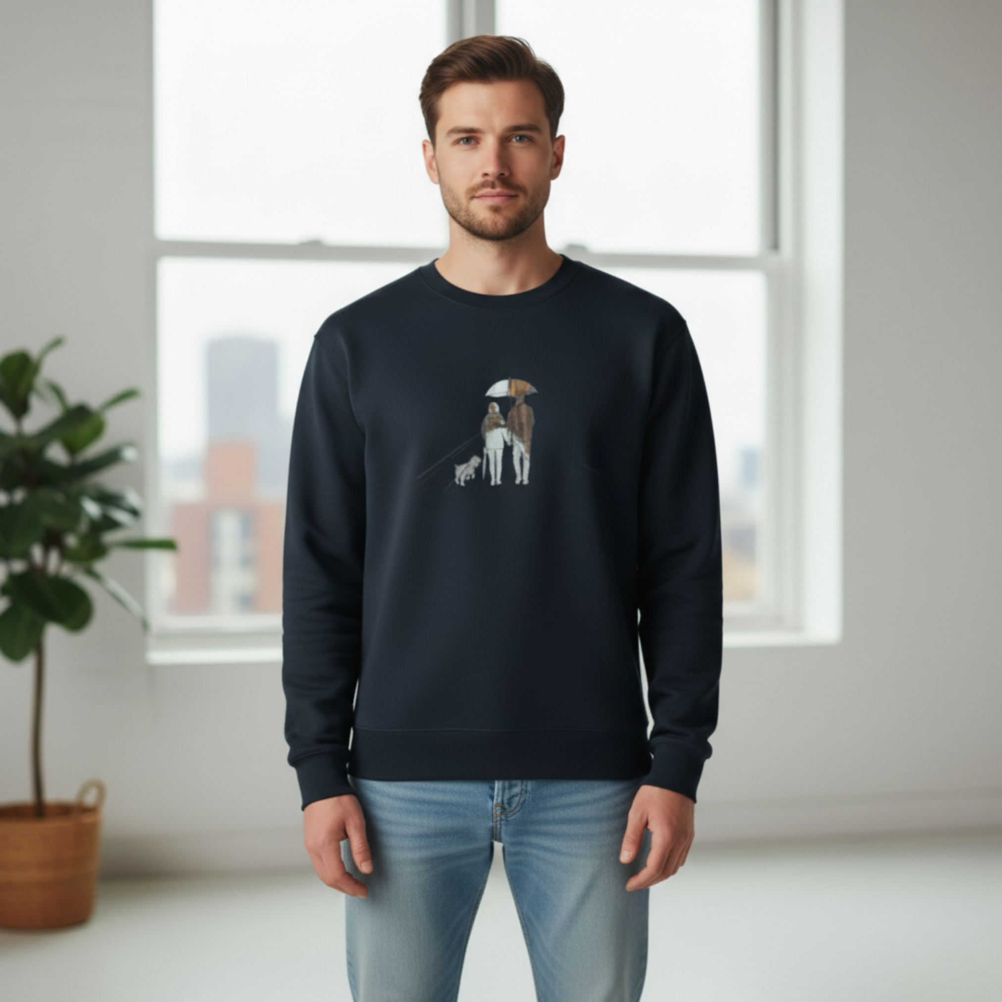 "Roji" Unisex Premium Sweatshirt - Streetwear Silhouette