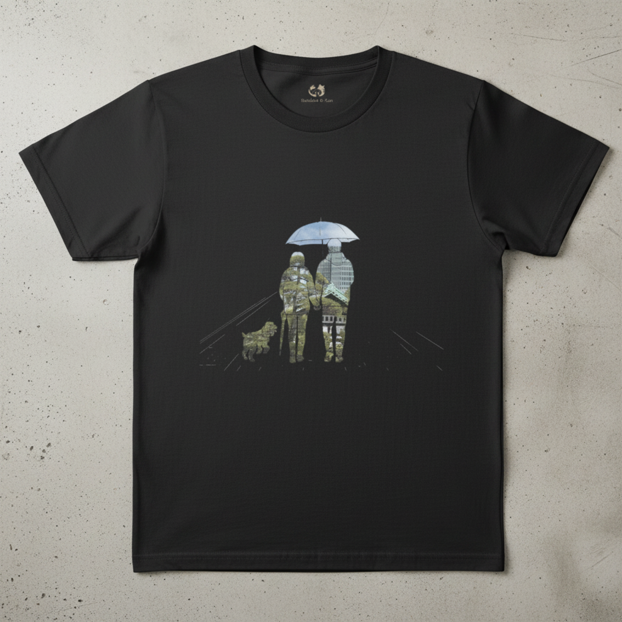 "Ukiyo" Playera Premium de cintura alta para mujer - TShirt Silhouette