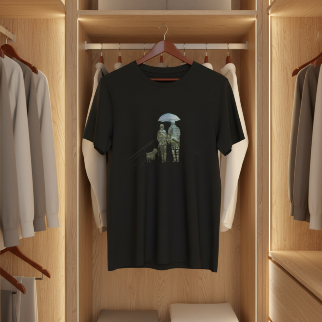 "Ukiyo" Playera Premium de cintura alta para mujer - TShirt Silhouette