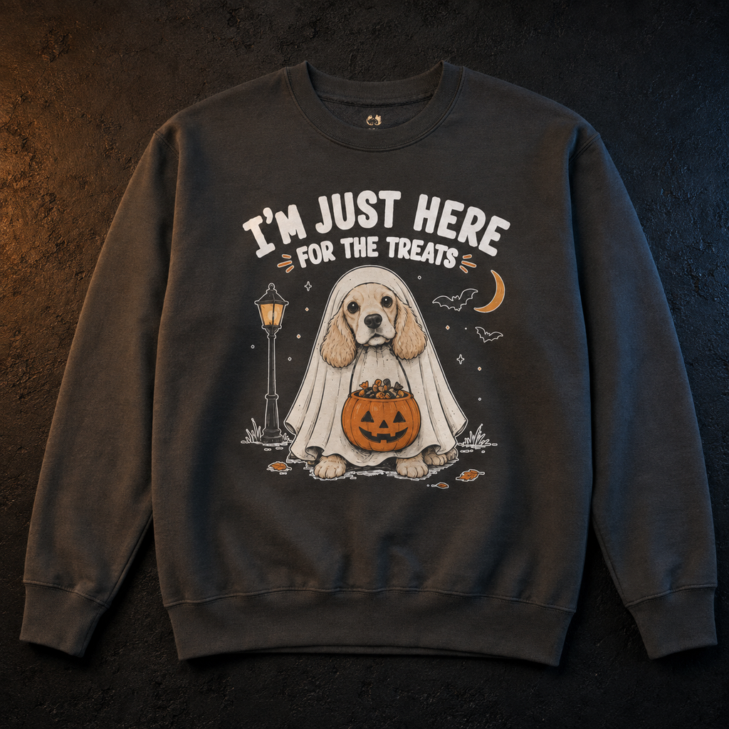 "Im Just Here" Sudadera Unisex