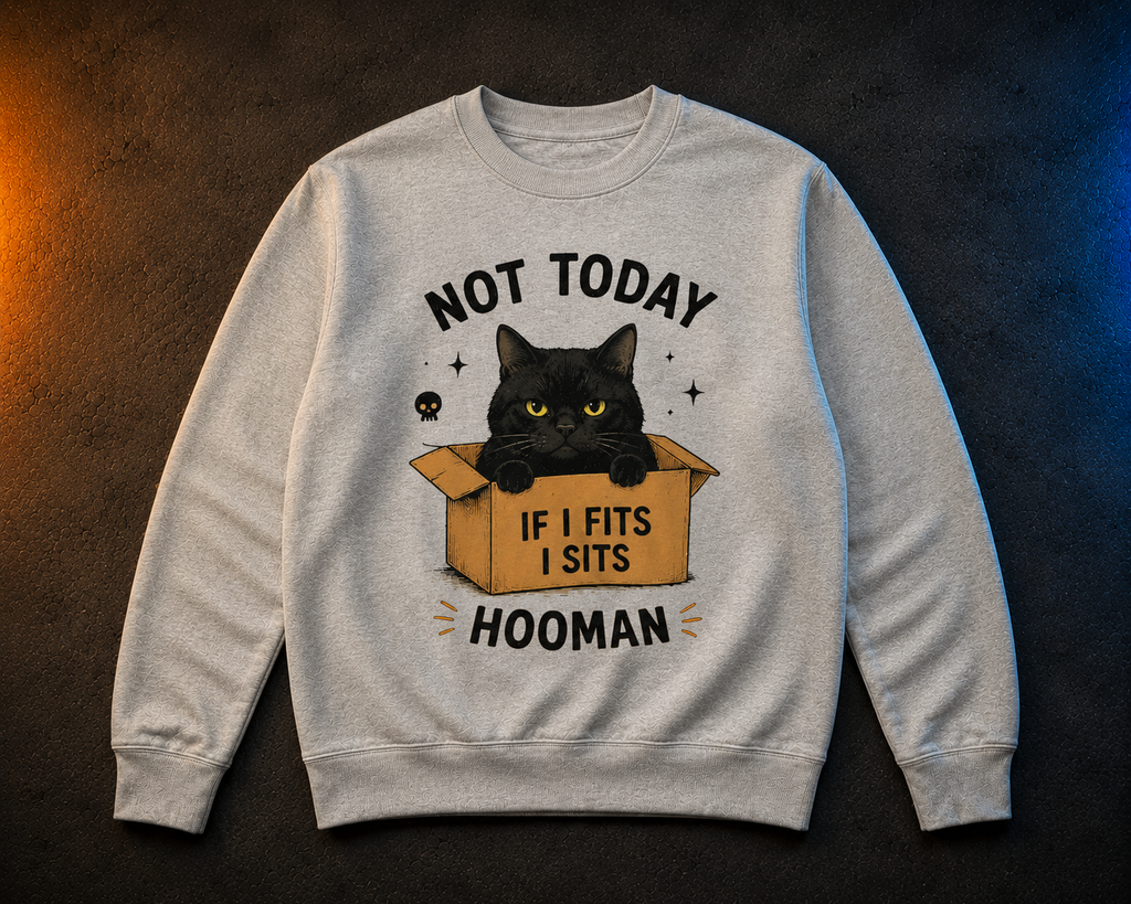 "Not today Hooman" Sudadera Unisex