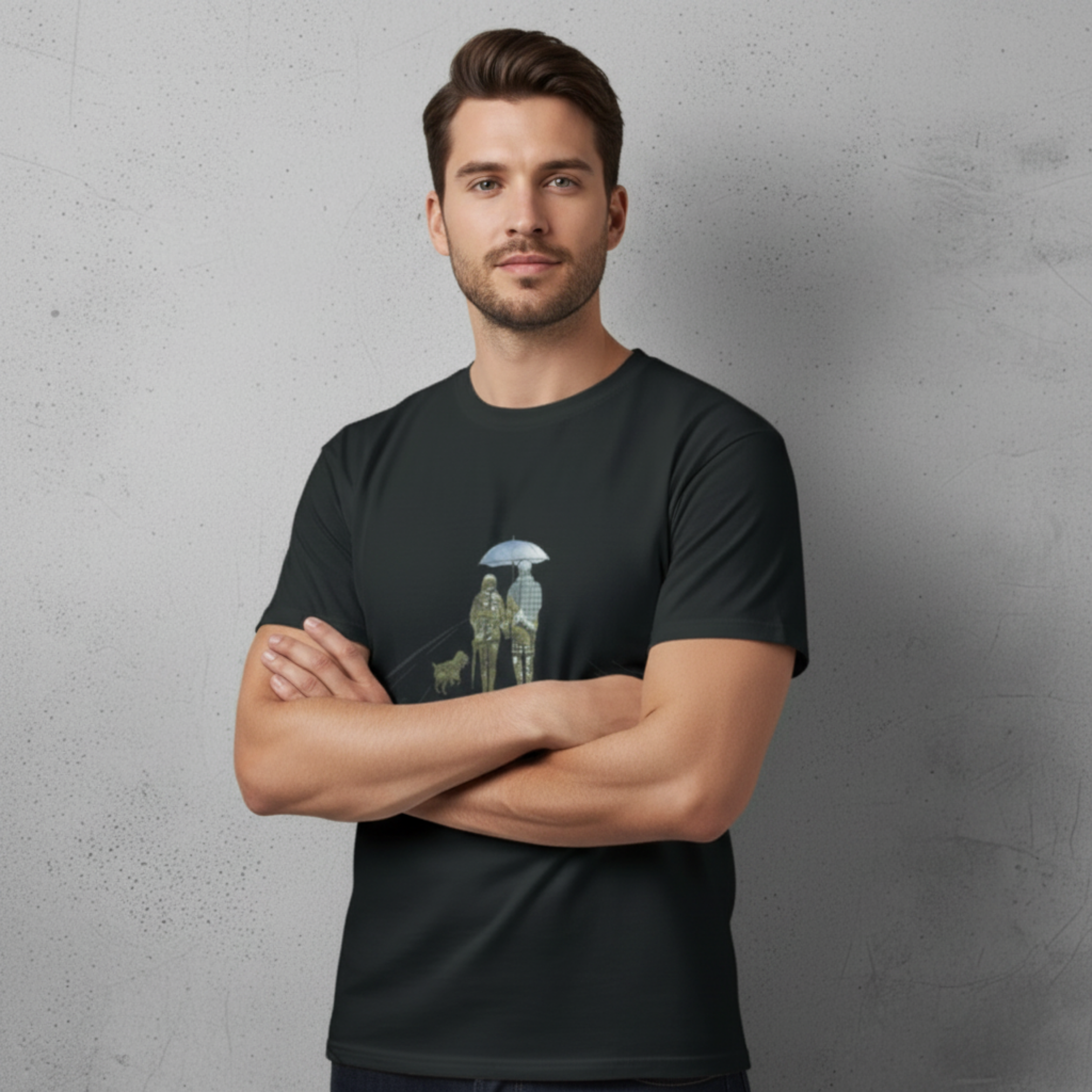 "Ukiyo" Playera Premium para hombre - TShirt Silhouette