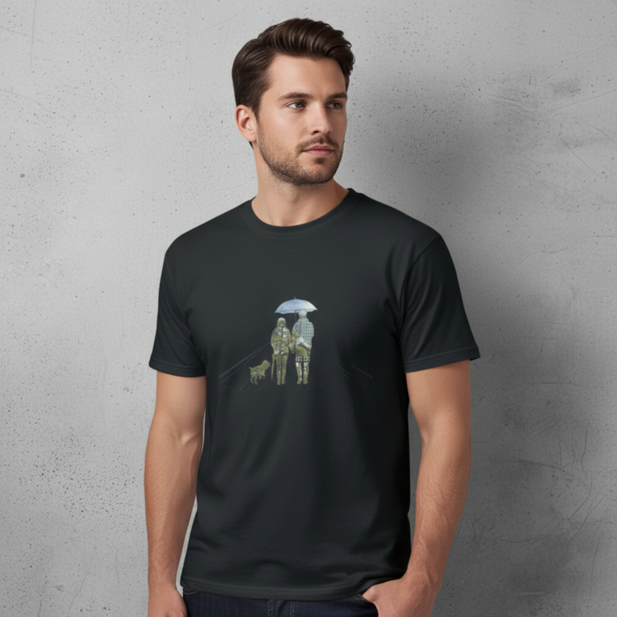 "Ukiyo" Playera Premium para hombre - TShirt Silhouette